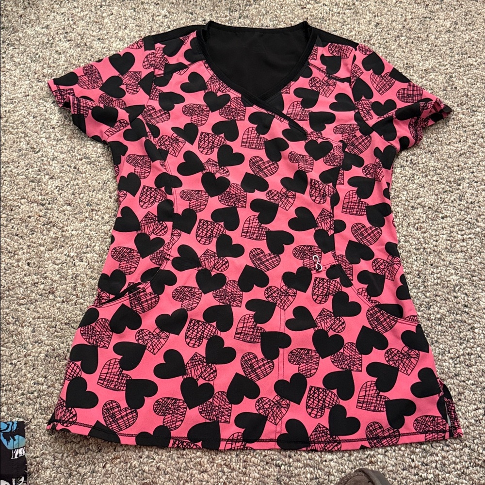 Cherokee infinity stretch scrub top